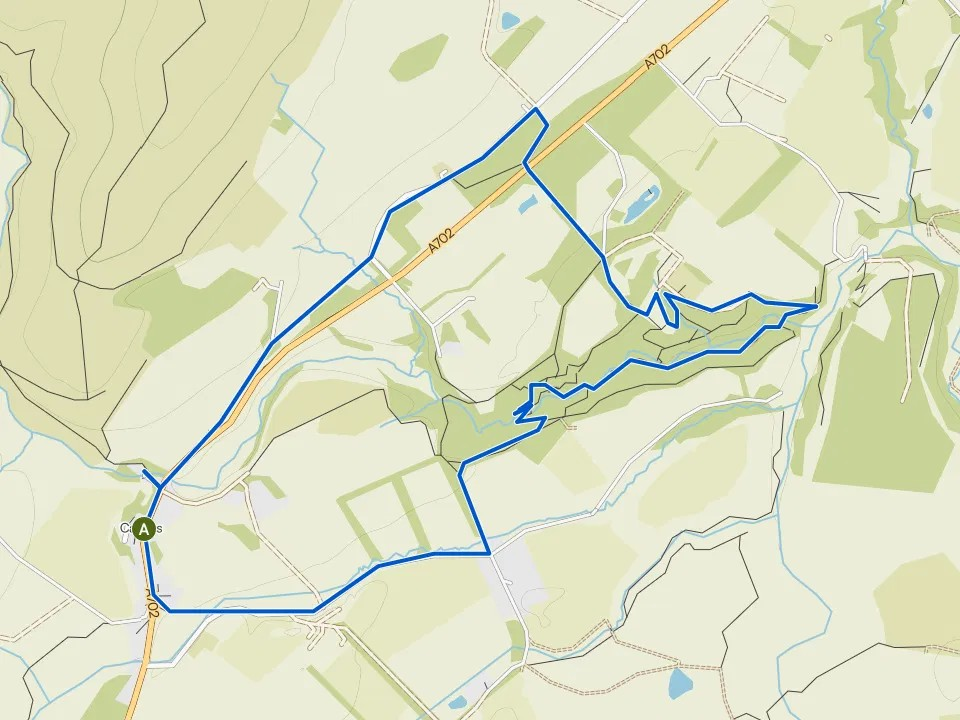 Peggy's Pool Trail Map